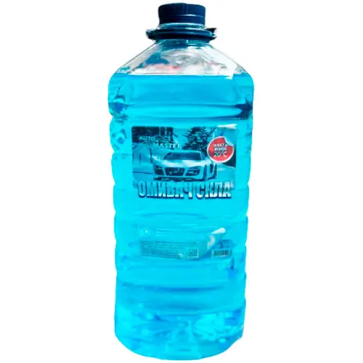 Омивач скла зимовий AutoMaster (-20) бензал блакитний 3 л