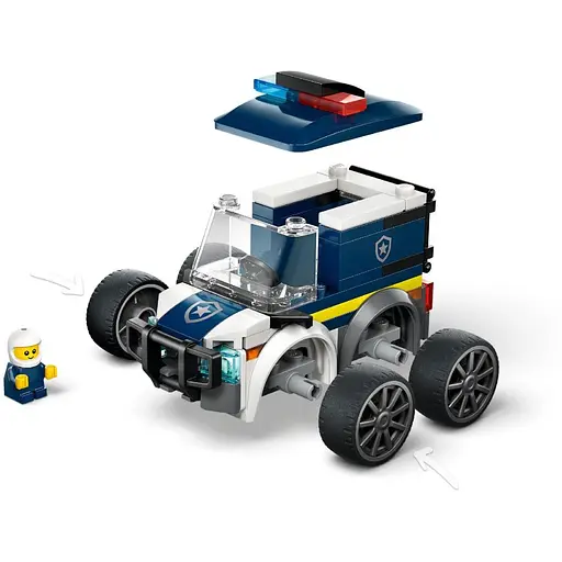 Конструктор LEGO City Автомобили - Полицейский грузовик 71 деталь (60481) - фото 3