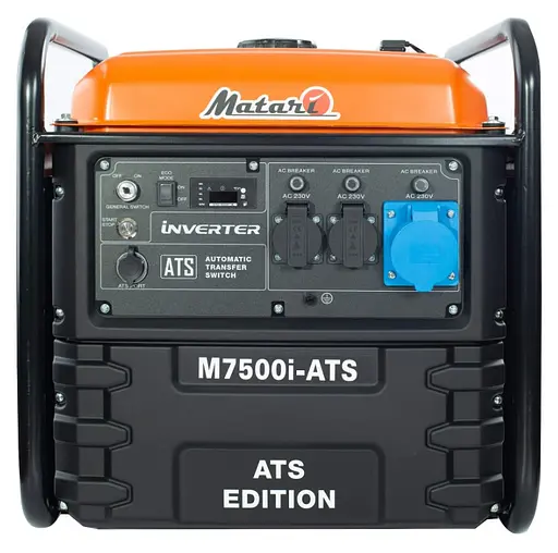 Інверторний генератор Matari 7.2/7.5 кВт M7500i-ATS - фото 2