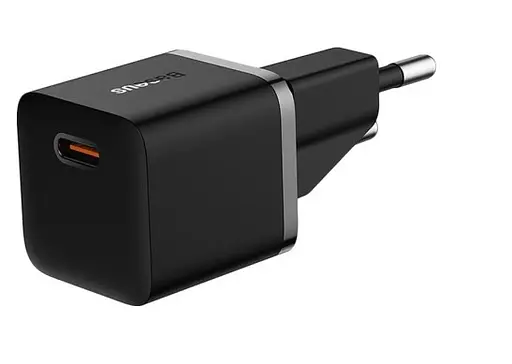 Зарядное устройство для блока Baseus GaN5 20 W (CCGN050101) 1 Type-C черный - фото 3