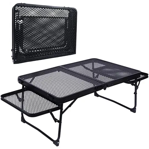 Кемпінговий стіл Chomik Garden Line Terry складаний чорний - фото 3