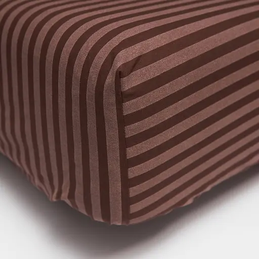 Простирадло на резинці Moon&Star Espresso Lines Бязь Gold Люкс 90х190х25 см - фото 1