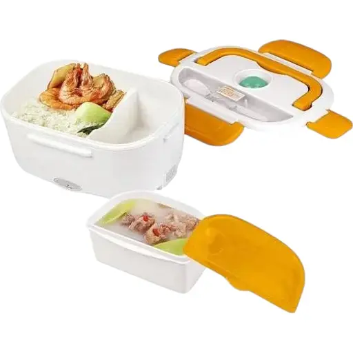 Ланч Бокс Electronic Lunchbox 40 Вт ложка в крышке - фото 6