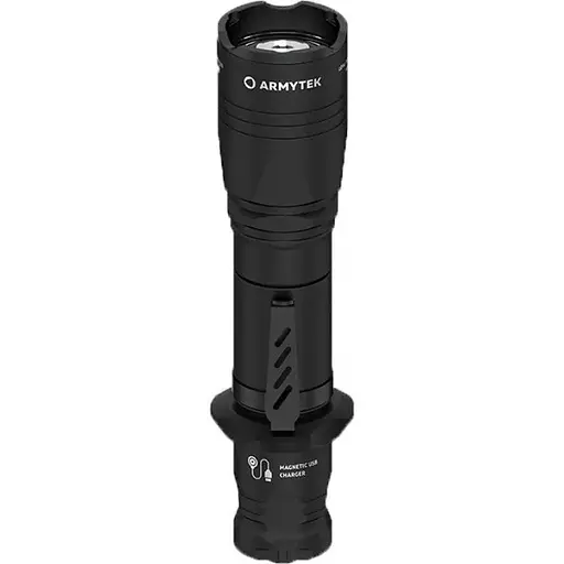 Фонарь тактический Armytek Dobermann Magnet USB White (F07501C)
