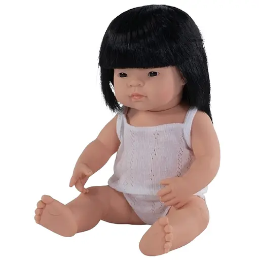 Лялька-пупс анатомічна Miniland, дівчинка-азіатка, 38 см (31156) - фото 1