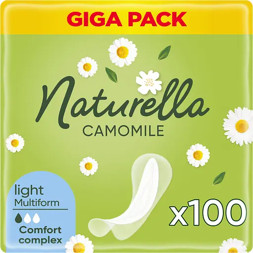Уцінка. Щоденні прокладки Naturella Camomile Light Multiform 100 шт.  - фото 1