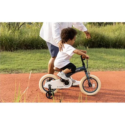 Велосипед-биговел Qplay Miniby 3в1 12" Grey-Blue (CB02MiniBy12Grey-Blue) - фото 11