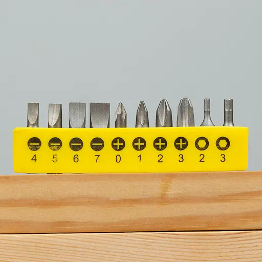 Набор отверток Sigma + биты 27шт CrV с кейсом 4001061 - фото 2