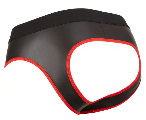 Чоловічі труси Svenjoyment Underwear Jock XL (чорний з червоним) - фото 5