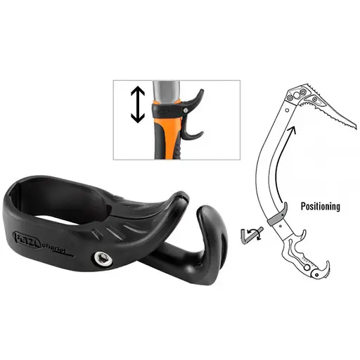 Фиксатор на ручку ледоруба Petzl TrigRest for Quark (1052-U19 TRI) - фото 2
