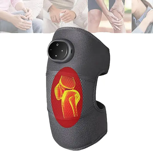 Массажер для колен с подогревом, грелка для колен при артрите, беспроводные аккумуляторные грелки для колен, грелка для обезболивания колен
