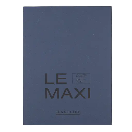 Блокнот склейка для эскизов Sennelier, Le Maxi, 250 листов, 70 г/м, 24х32 см
