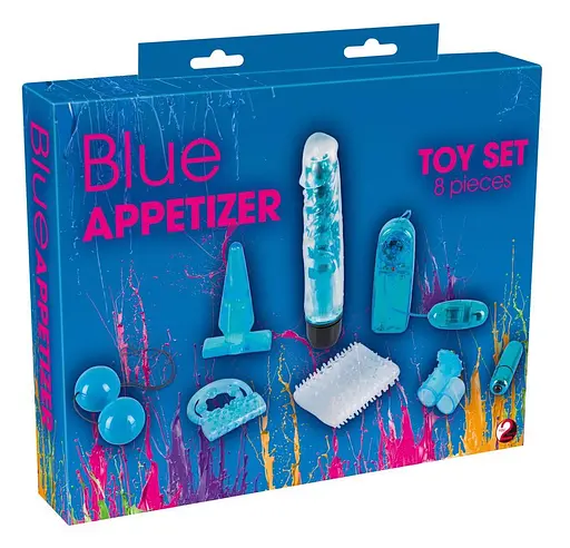 Набір секс-іграшок You2Toys Blue Appetizer 8 шт. синій - фото 14