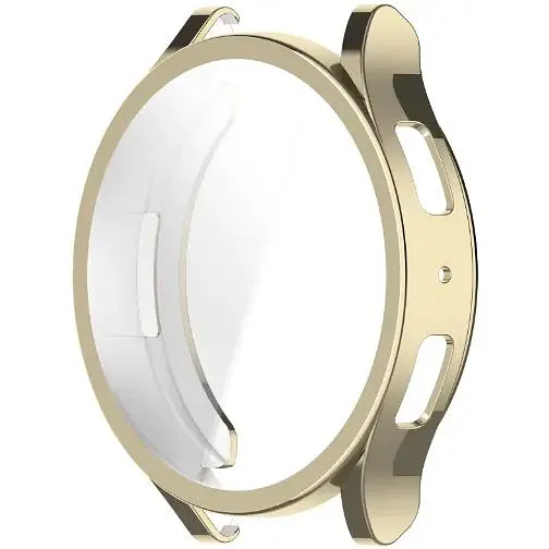 Чехол-накладка DK Silicone Face Case для Samsung Galaxy Watch6 (R930 / R935) 40mm (pale gold) - фото 3