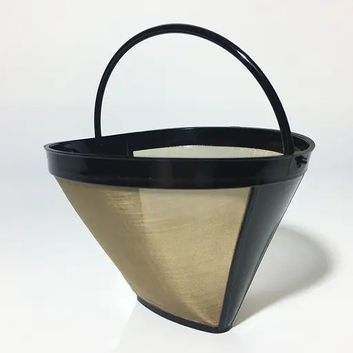 Фильтр многоразовый металлический №4 для капельной кофеварки универсальный (H=90мм) - фото 5