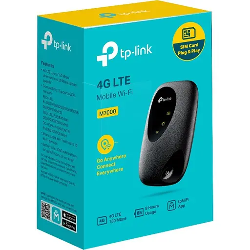 Модем + Wi-Fi роутер TP-Link 4G/3G Wi-Fi M7000 [128474] - фото 4