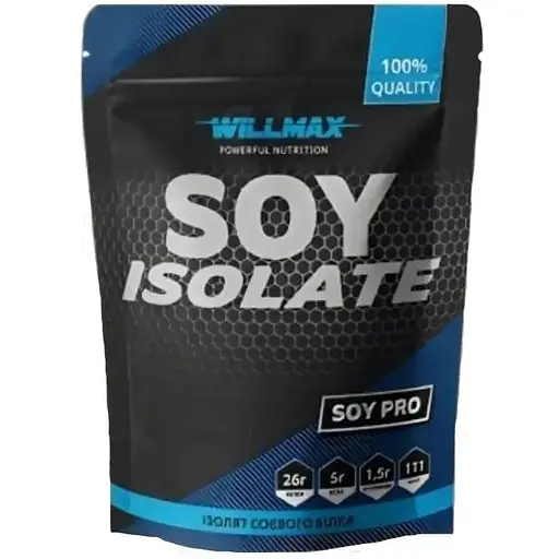 Протеин Willmax Soy Isolate, 900 грамм - Клубничный джем