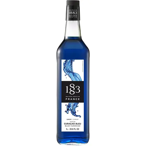 Сироп 1883 Maison Routin со вкусом блю кюрасао 1 л - фото 1