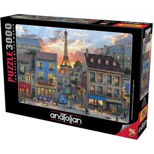 Пазл Anatolian Улицы Парижа 3000 эл. (4910)