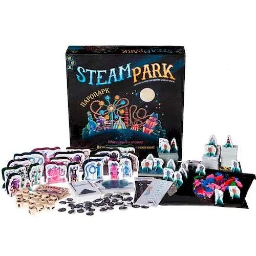 Настольная игра Нескучные Игры Паропарк (Steam Park) (580172) - фото 2