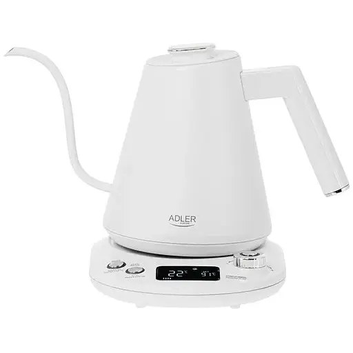 Чайник метал Adler AD-1349 white