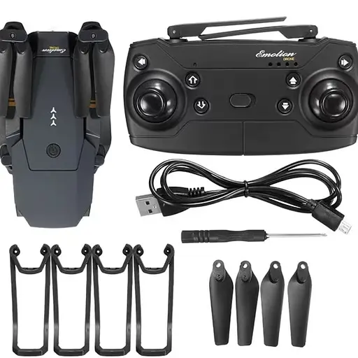 Складний FPV дрон-квадрокоптер з відеокамерою SKY-97 з дистанційним управлінням - фото 3