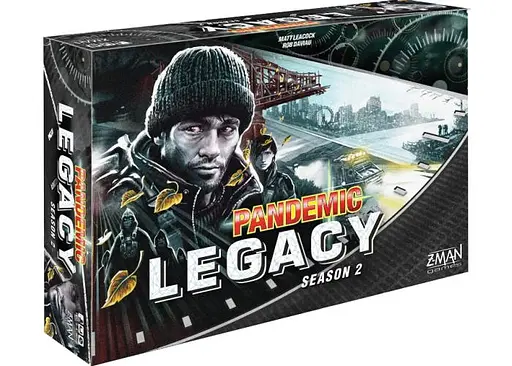 Настільна гра Z-MAN GAMES Пандемія: Спадщина. Сезон 2 (чорна коробка) (Pandemic Legacy: Season 2 (Black Version)) (англ.) (ZM7172)