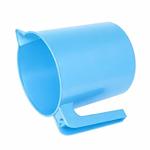 Стакан мірний пластмасовий із ручкою для харчових продуктів 1750 мл  Блакитний 88219 - фото 4