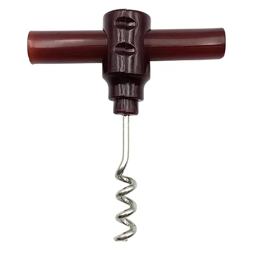 Штопор гвинтовий розбірний кишеньковий, Kitchen Master Червоний 84261 - фото 1