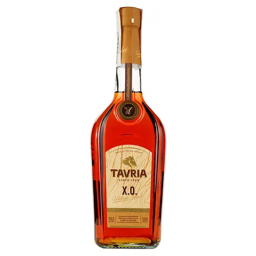 Уценка. Коньяк Tavria Vintage Select XO 40% 0.5 л, в подарочной упаковке - фото 2