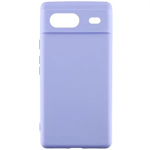 Чохол Silicone Cover Lakshmi Full Camera (AAA) для Google Pixel 8a Бузковий / Dasheen