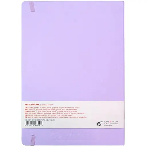 Блокнот для графики Royal Talens Art Creation А4 140г/м2 80л Pastel Violet [CD] - фото 3