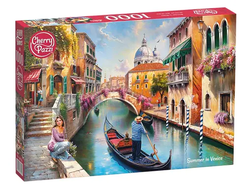 Пазли CherryPazzi Літо у Венеції, 1000 елементів, 50x70 см, 30745