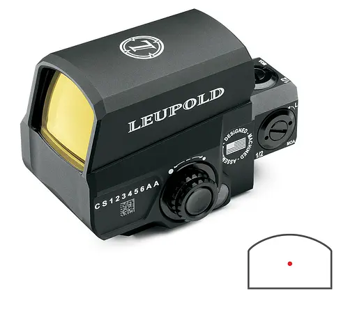 Комплект прицел Leupold D-EVO 6x20mm + Leupold LCO Red Dot - фото 5