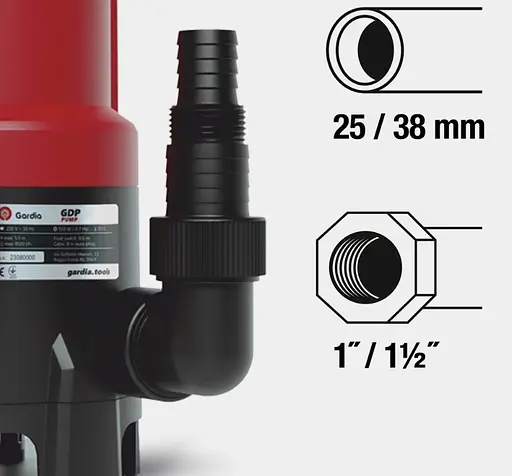 Дренажний насос Gardia GDP 550 - фото 2