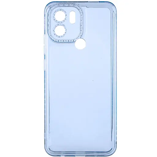 Чехол Epik TPU Starfall Clear для Xiaomi Poco C51 Голубой - фото 2