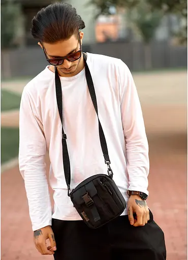 Сумка мужская Sambag 17х17х6 см sum0023608 - фото 15