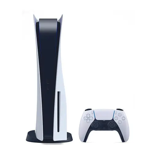 Консоль Sony PlayStation 5 Blu-ray 825GB White + Геймпад беспроводной DualSense White + гарантия б/у