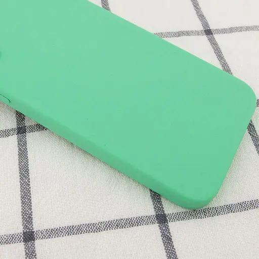 Чохол Epik Silicone Case Square Full Camera Protective AA NOLOGO для Apple iPhone 6/6s 4.7 Зелений/Spearmint - фото 2