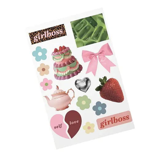 Детский стикерпак А6 Girlboss Cobart СS-3D-033 на виниловой основе - фото 1