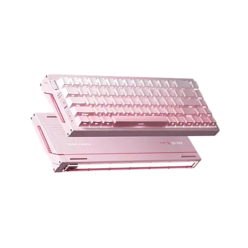 Клавіатура MCHOSE Ace 68 Turbo Mount Tai Magnetic Switch GT Peachy Pink - фото 2