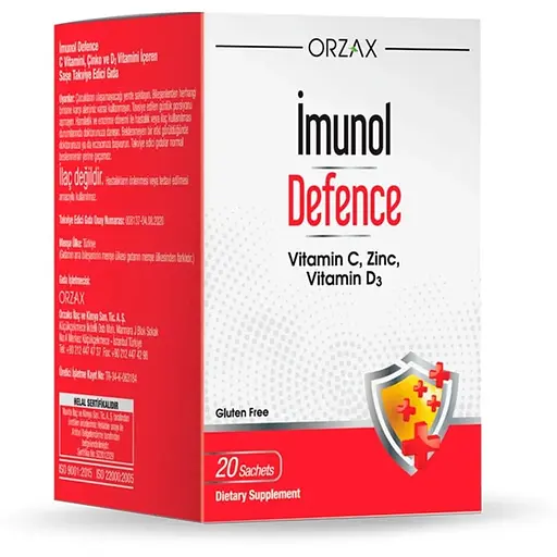 Комплекс для поддержки иммунной системы Orzax Imunol Defence 20 пакетиков - фото 1