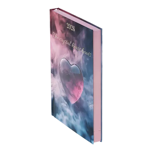 Щоденник датований Buromax Romantic 2026 поліграфічний A5 аквамарин (BM.2170-17) - фото 4