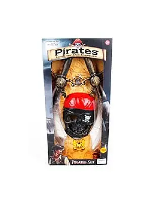 Набір пірата 8897A-131-2-3-4-5, маска, зброя, в коробці 25-51-5см (6912219101772) Вид 2 - фото 1