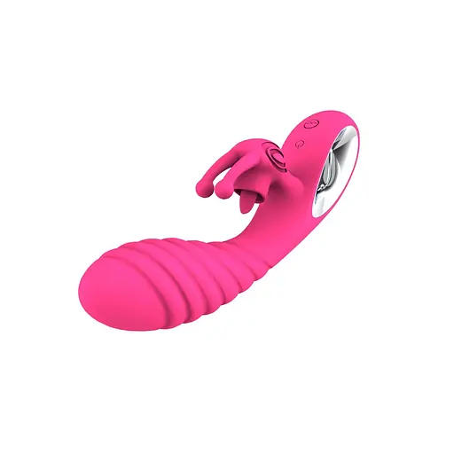 Вібратор-кролик B - Series Lyla Boss Series Vicky 20.4 см рожевий - фото 6