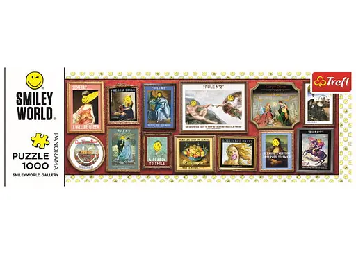 Пазл Trefl Веселые картины 1000 эл. панорама (29053) - фото 2