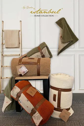 Постільна білизна Sherwood Kiremit (Фланель + Шерпа) Istanbul pbe0051505 - фото 5