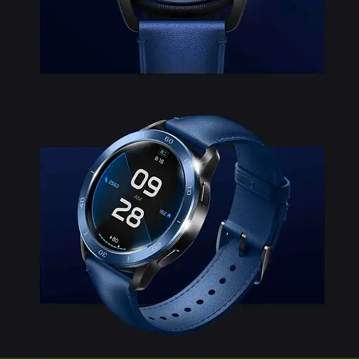 Ремінець шкіряний Tamister для годинника Xiaomi Watch 2/ 2Pro/ S4/ S3/ S2/ S1 22 мм Blue - фото 5