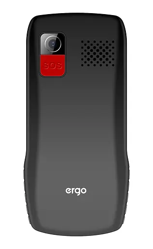 Мобільний телефон Ergo R182 Dual Sim Black 7137268 - фото 2