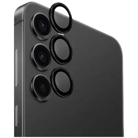 Захисне скло DK для Samsung Galaxy S25 S931 на камеру Lens Metal Ring Eagle Eye 020522 black